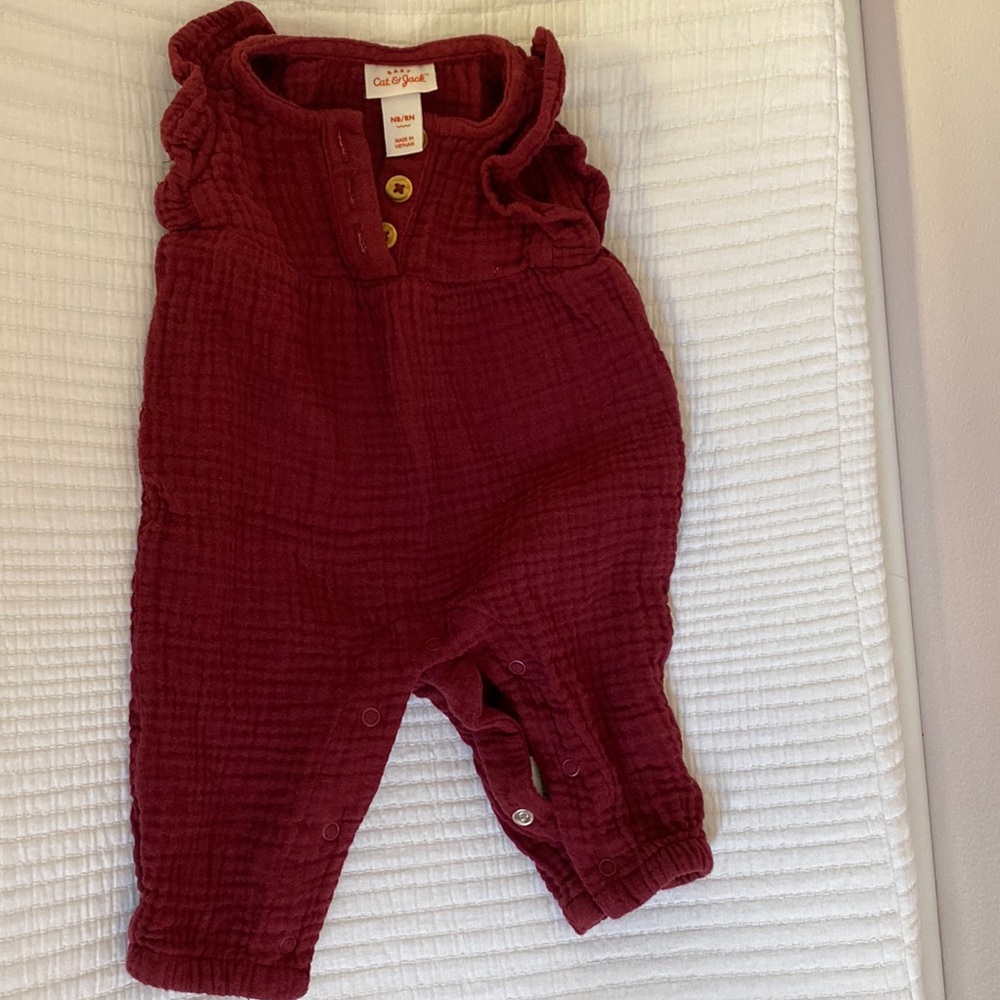 EUC Cat & Jack Romper